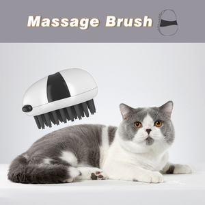 Tamaño de La Palma suave pequeño mascota pelo aseo masaje baño ducha cepillo para perro y gato - Product Image 2