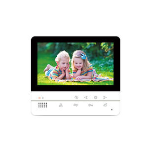 2 משפחת בית וידאו דלת אינטרקום עם טביעת אצבע וידאו tusprechanlage mit טביעות אצבע 170 תואר מצלמה עבור 2 דירות - Product Image 3