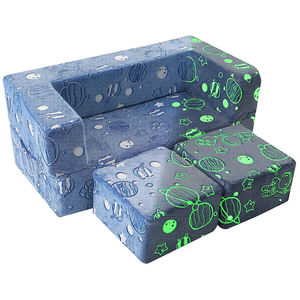 Polifunzionale bagliore per bambini divano modulare in schiuma per giocare divano a sfera e Set lettino - Product Image 1