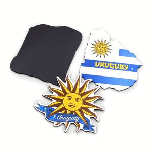 Professional Manufacturing Custom Photo Magnetic Metal Foil Print Kuwait Japan Souvenir <b>Fridge</b> Magnet - Product Image 5