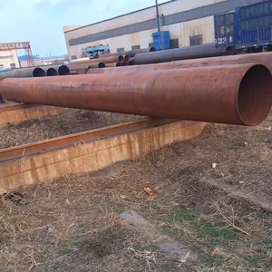 EN10217-1 P265TR1 OD 1422mm WT 28mm LSAW steel pipe for industrial applications