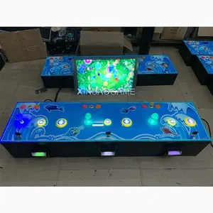 HOT Sell Chinese Manufacturer 3 Players 26/28/30/33 In 1 Fishing Arcade Game Console