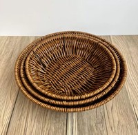 Panier Tressé à la Main pour Fruits, Pains, Restaurants, Stockage de Légumes et Marmites