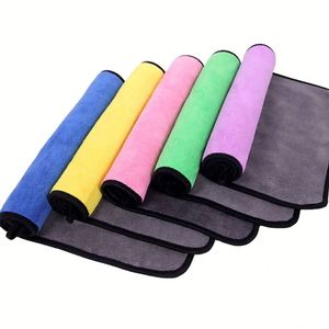 Toalla de Microfibra para Limpieza de Autos con Logotipo Personalizado, Secado Rápido, Absorbente, Paño para Detallado Automotriz para Actividades Promocionales - Product Image 4