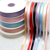 Ruban en satin polyester uni Xihuanong, 80 yards, accessoire pour emballage de bouquets, artisanat DIY, pour fleuristes et arrangements floraux