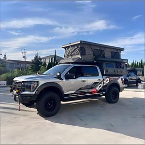 Caravane de voyage moderne de qualité supérieure 4x4 en aluminium, pliable, imperméable, pour <span class=keywords><strong>2</strong></span> <span class=keywords><strong>personnes</strong></span>, adaptable à une camionnette, pour l'extérieur - Product Image 2