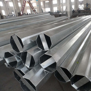 Poste de Acero Galvanizado PMC-500-10 de 35' 5.0 <span class=keywords><strong>KN</strong></span>, Poste Metálico Eléctrico Galvanizado - Product Image 6