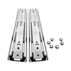 Yenuo nhiệm vụ nặng nề ngăn kéo Slide mở rộng đầy đủ side núi 12 40 inch kim loại đường ray theo dõi hướng dẫn glides RUNNERS 150 lbs 1 cặp - Product Image 1