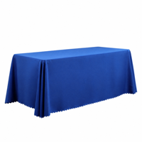 Nappe carrée en polyester pour événements, sur mesure, pour la restauration, les hôtels, les salles à manger, les organisateurs de fêtes