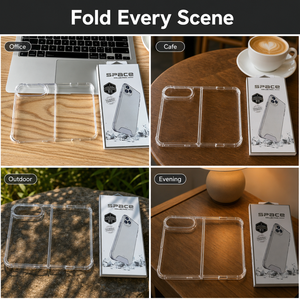 <span class=keywords><strong>Coque</strong></span> de téléphone transparente personnalisée avec logo pour <span class=keywords><strong>iPhone</strong></span> 18 Fold, antichute, hybride, fine, anti-poussière, anti-rayures, vente en gros, directement de l'usine - Product Image 6