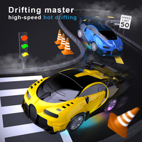 Nouvelle Arrivée Global Drone : Voiture de Course Miniature Télécommandée à Grande Vitesse, Modèle Réduit 1:64 en Alliage, avec Fonction Drift et Lumière, 2.4 GHz