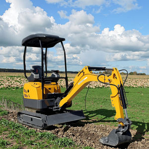 Энергосберегающий 20E гидравлический сельскохозяйственный малошумящий Легкий экскаватор резиновый гусеничный Быстрый Сцепной экскаватор соломенная машина - Product Image 6