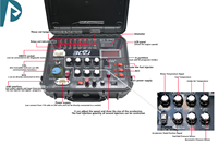 Banc d'essai ECU/ECM pour moteur diesel d'excavatrice, outil de simulation de signal de capteur, compatible avec les détection ECU C7, C9, Cummins, Isuzu, Hino, CAT
