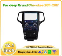 Reproductor Multimedia para Automóvil Android Estilo Tesla de 12.1' Krando para Jeep Grand Cherokee 2014-2020, Radio para Automóvil, Unidad Principal Android