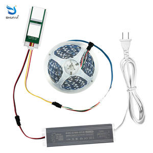 Interrupteur tactile à capteur double bouton RGB <span class=keywords><strong>DC</strong></span> 12V 5A 60W pour salle de bain, variateur LED, interrupteur tactile intelligent - Product Image 6