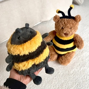 ตุ๊กตาหมีน้อยน่ารัก ขนนุ่ม สั้น น้ำหนักเบา สำหรับเด็กอายุ 0-24 <span class=keywords><strong>เดือน</strong></span> เหมาะเป็นของขวัญวันเกิด คอลเลคชั่นใหม่ ฤดูใบไม้ผลิและฤดูร้อน - Product Image 1