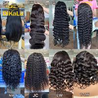 Perruque Lace Front Brésilienne en Cheveux Humains avec Dentelle Française Transparente, Qualité Remy Vierge, Densité 150%-250%, Détail Cheveux de Bébé