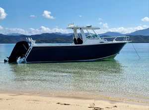 Barco de Pesca de Aluminio para Alta <span class=keywords><strong>Mar</strong></span> con Cabina Central y Pasarela, Embarcación Rápida de Aluminio Soldado de 7.5 Metros, Yate de 25 Pies con Pasarela - Product Image 2