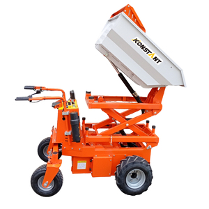 Mini-dumper électrique KONSTANT avec chargeur frontal, système hydraulique complet, <span class=keywords><strong>brouette</strong></span> motorisée de <span class=keywords><strong>chantier</strong></span> – Qualité garantie - Product Image 1