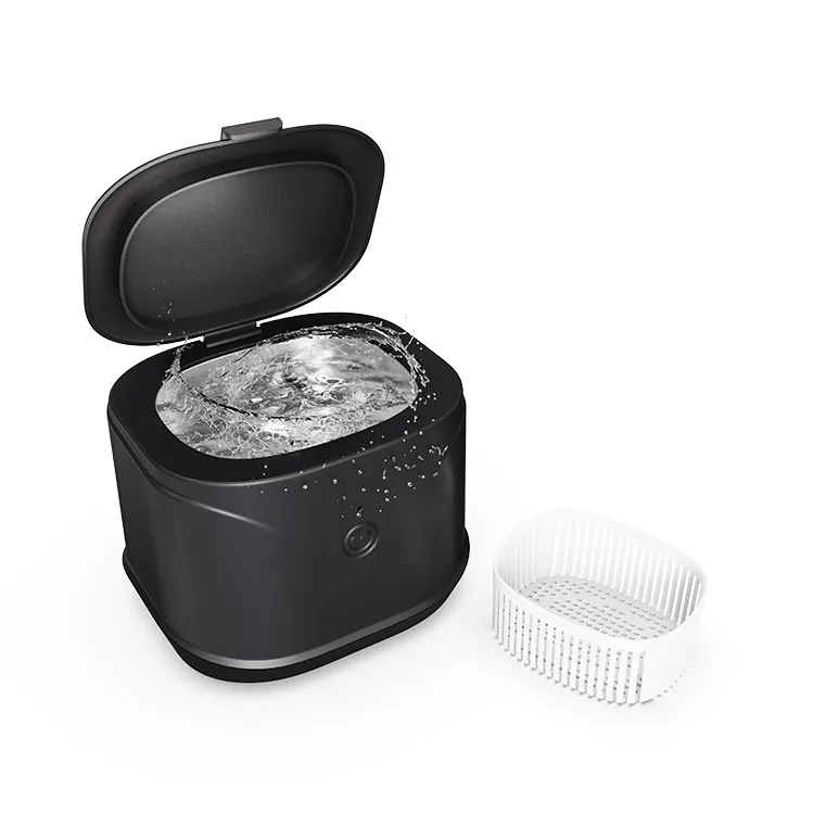 Mini Portable Home Use Denture Ultrasonic Cleaner Jewlery Watches Glasses False Teeth Braces Smart Denture Ultrasonic Cleaner