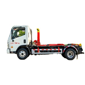 Camión de Basura Foton H2 4x2 Diésel Manual Euro 6 con <span class=keywords><strong>Gancho</strong></span> Elevador, Camión de Saneamiento con Contenedor de Residuos Hidráulico - Product Image 1
