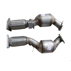 Piezas de motor de coche directas de fábrica de escape automático Convertidor Catalítico izquierdo + derecho Audi Q7 para Porsche Cayenne VW <span class=keywords><strong>Touareg</strong></span> 4,2 V6 - Product Image 3