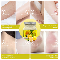 Nouveau soin personnel écologique personnalisé exfoliant blanchissant hydratant beauté VC gommage corporel