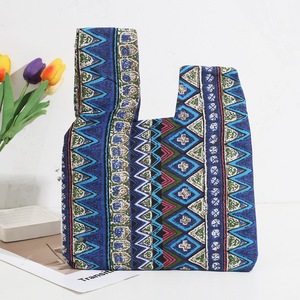 Sac fourre-tout <span class=keywords><strong>noeud</strong></span> de poignet pour dames de style ethnique bon marché petits sacs-cadeaux souvenirs de mariage pour les filles de faveur - Product Image 4