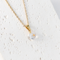 Collier pendentif grain de moutarde, bijou religieux chrétien, cadeau pour les croyants, baptême, mariage, anniversaire