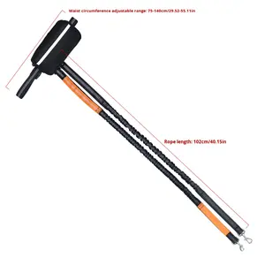 Guinzaglio per cani di grandi dimensioni a prova di esplosione in Nylon per camminare corda Anti-groviglio modello solido imbottito grazioso senza illuminazione - Product Image 3