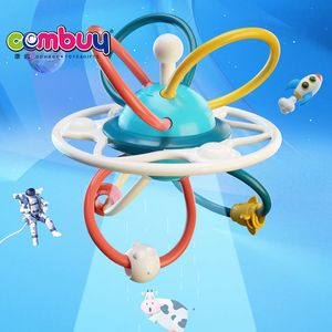 <span class=keywords><strong>Hochet</strong></span> sonore <span class=keywords><strong>rotatif</strong></span> musical meulage sensoriel doux jouets pour bébé boule de dentition pour 2-4 ans - Product Image 2