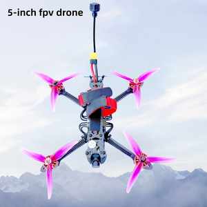 5 Inch Freestyle FPV <b>Drone</b> Lightweight X Frame 1300KV Brushless Motor 4S System Low Noise Propeller RC <b>Quadcopter</b> - Product Image 5