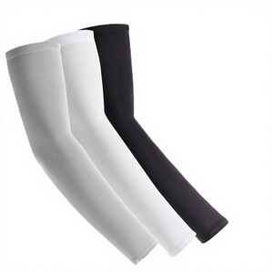 Manchons de protection solaire UV rafraîchissants et écologiques en viscose/polyester pour adultes (hommes et femmes) – Couvre-bras anti-humidité - Product Image 3
