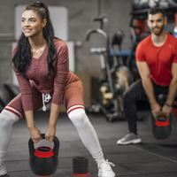 Ensemble de kettlebells réglables en fonte avec plaques de poids amovibles pour entraînement de force à domicile – Vente en gros