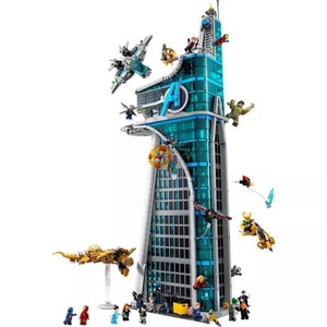 Bloques de Construcción Detallados de <span class=keywords><strong>Edificio</strong></span> de Gran Altura, Modelo de Torre Moderna para Decoración de Hogar, Oficina o Estante, Regalo - Product Image 1