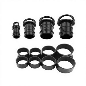 DaringFish – Raccord <span class=keywords><strong>de</strong></span> tuyau <span class=keywords><strong>d</strong></span>'irrigation goutte à goutte noir pour jardinage domestique et usage agricole – Équipement <span class=keywords><strong>d</strong></span>'irrigation économe en eau - Product Image 3