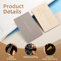 Tarjeta RFID/NFC de PVC Personalizable al por Mayor, 13.56MHz, con Diseño Impermeable para Control de Acceso en Hoteles y Negocios