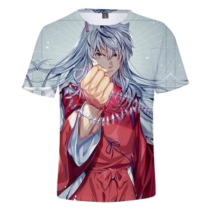 Nuovo Design T-Shirt Anime <span class=keywords><strong>giapponese</strong></span> all'ingrosso <span class=keywords><strong>stampa</strong></span> Anime T-Shirt fornitore Top vendita 3d T-Shirt produttore - Product Image 3