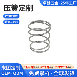 สปริงอัดฮาร์ดแวร์ Zhuojiu สแตนเลสทรงกระบอก แบบเกลียวซ้าย เกลียวขวา อุปกรณ์เสริมทั่วไป - Product Image 4