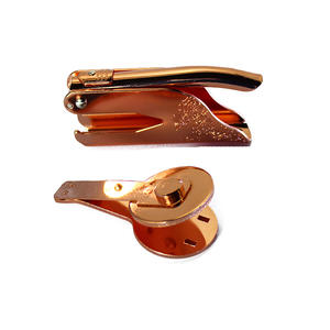 Tampon de gaufrage à <span class=keywords><strong>pince</strong></span> Portable, tampon en <span class=keywords><strong>papier</strong></span> de bureau à sec pour gaufrage d'entreprise, sceau de gaufrage personnalisé d'enveloppe - Product Image 4