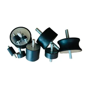 Factory Supply Cylindrical Anti Vibration Rubber Mounts Rubber Buffer Mount For On-Board Equipment