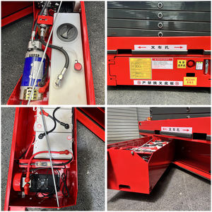 4m-18m Bouw Vouwbare Elektrische Steiger Manlift Verticale Accu Automatische Mobiele Schaarlift - Product Image 5