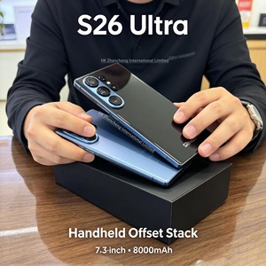 S26 Ultra ขายดี หน้าจอ 7.3 นิ้ว Deca Core 16GB+1TB สมาร์ทโฟน 5G รองรับภาษาอังกฤษ เยอรมัน ฝรั่งเศส สเปน หลายภาษา - Product Image 5