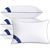 Coussin décoratif personnalisé en microfibre blanche à bas prix, insert d'oreiller 45x45cm (18x18 pouces) pour canapé, maison, hôtel
