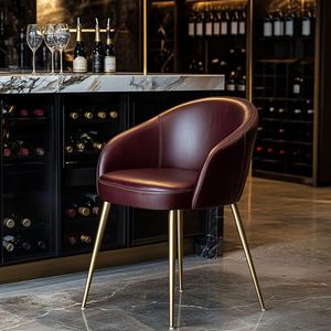 Asiento y respaldo ergonómicos, taburete de juego de pie, barra fija de cuatro patas, mesa de póquer de cuero, silla de Casino - Product Image 5