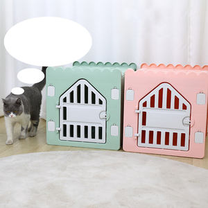 Hoge Kwaliteit <span class=keywords><strong>Plastic</strong></span> Huisdier Huis Geweldig Voor Kleine Huisdier Kat En Hond - Product Image 3