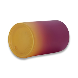 Flacon de parfum vide de 30ml 100ml dégradé rose bleu 2 couleurs Flacon de parfum de luxe design avec boîte d'emballage en carton - Product Image 4