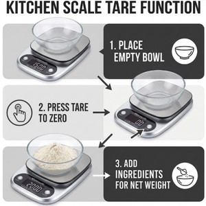 <span class=keywords><strong>Balance</strong></span> <span class=keywords><strong>de</strong></span> <span class=keywords><strong>cuisine</strong></span> électronique numérique LCD ABS 3kg/5kg/10kg, précision 1g/0.1g, <span class=keywords><strong>balance</strong></span> alimentaire - Product Image 6