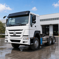 Camion tracteur poids lourd Sinotruk HOWO 6X4 Euro 2 diesel d'occasion avec suspension pneumatique, conduite à gauche, pour le Nigéria, le Mozambique et le Kenya
