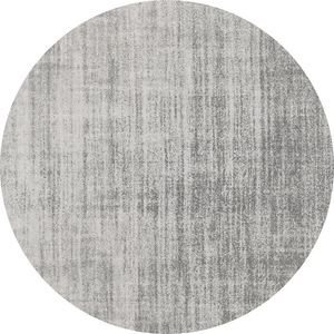 EIFFEL HOME Tapis de chaise gris uni imitation cachemire lavable antidérapant protection du sol pour bureau, chambre et salon - Product Image 1